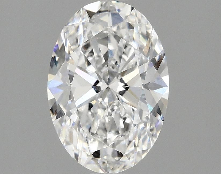 1.37 Carat Oval Shaped Ideal Cut VVS2 IGI Certified Lab Grown Diamond