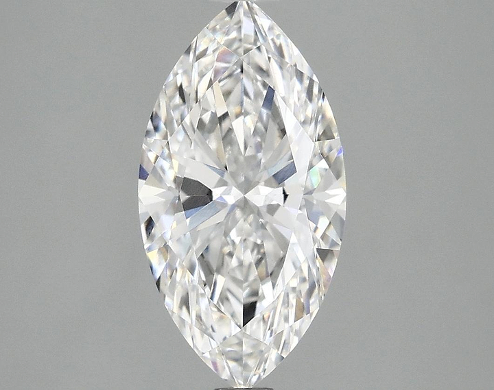 2.06 Carat Marquise Shaped Ideal Cut VS1 IGI Certified Lab Grown Diamond
