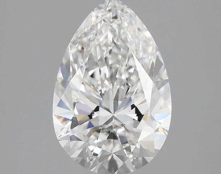 1.97 Carat Pear Shaped Excellent Cut VVS2 IGI Certified Lab Grown Diamond