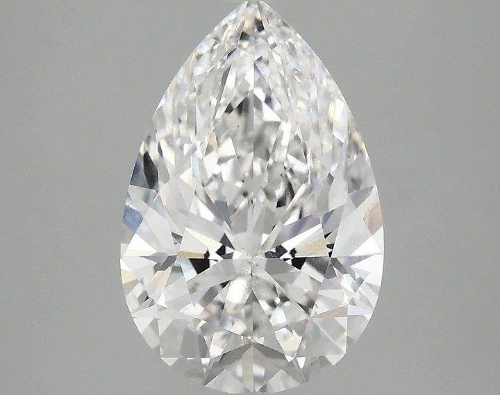 3.08 Carat Pear Shaped Excellent Cut VS2 IGI Certified Lab Grown Diamond