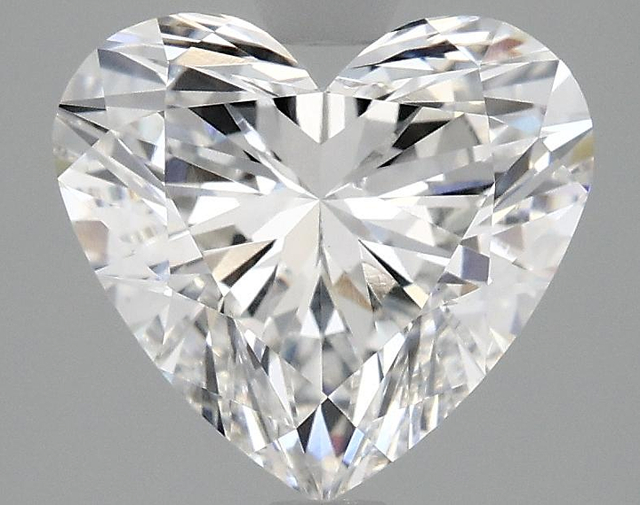 2.97 Carat Heart Shaped Ideal Cut VS1 IGI Certified Lab Grown Diamond