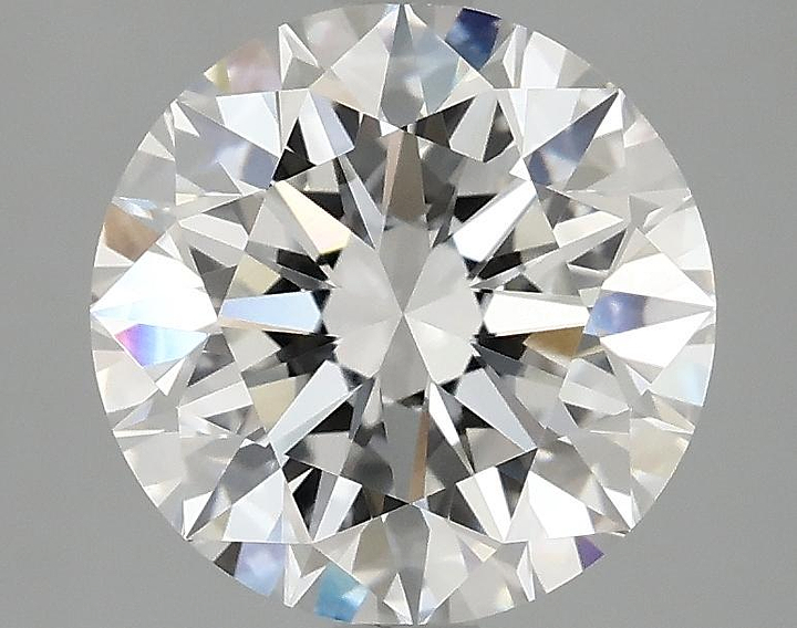2.88 Carat Round Shaped Ideal Cut VVS2 IGI Certified Lab Grown Diamond