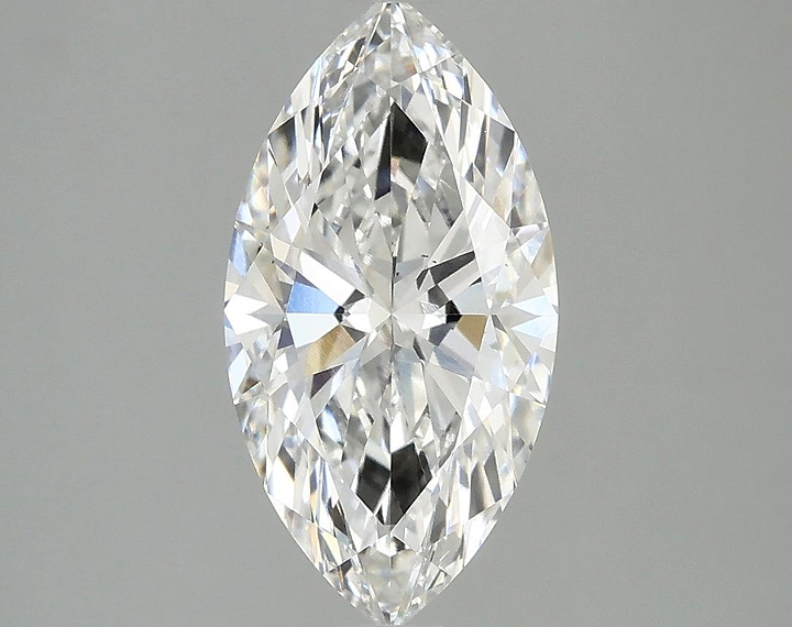 2.1 Carat Marquise Shaped Ideal Cut VS2 IGI Certified Lab Grown Diamond