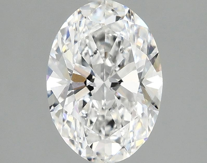 1.61 Carat Oval Shaped Ideal Cut VVS2 IGI Certified Lab Grown Diamond