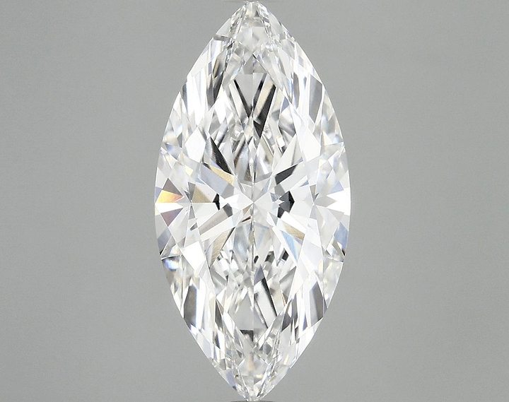 3.03 Carat Marquise Shaped Excellent Cut VS1 IGI Certified Lab Grown Diamond