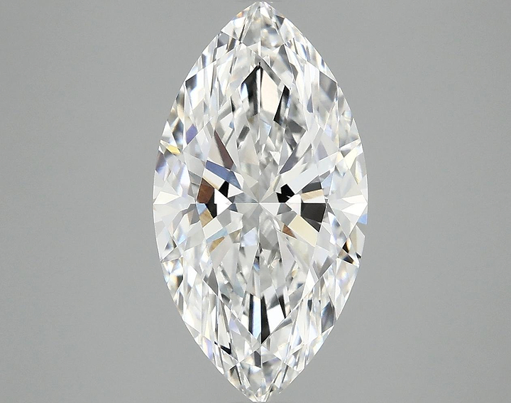 3.1 Carat Marquise Shaped Excellent Cut VVS2 IGI Certified Lab Grown Diamond