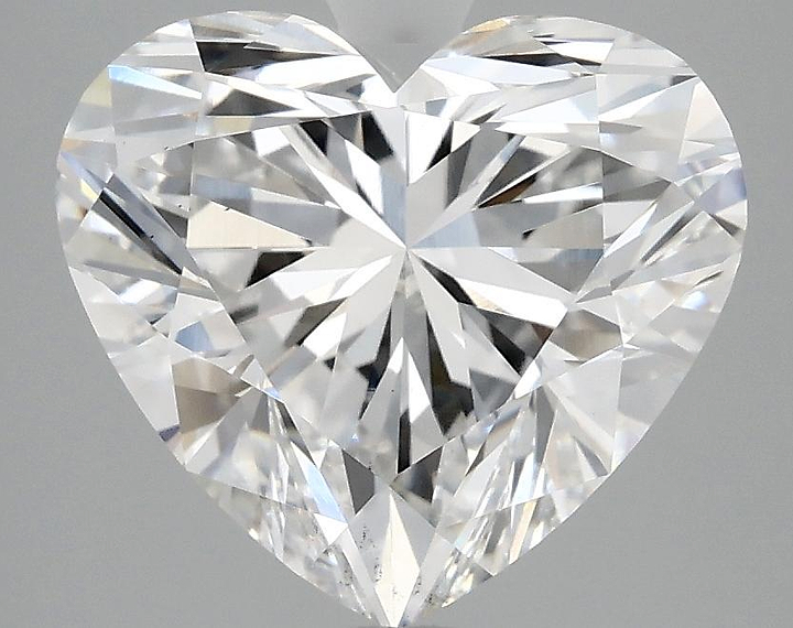 4.09 Carat Heart Shaped Ideal Cut VS2 IGI Certified Lab Grown Diamond