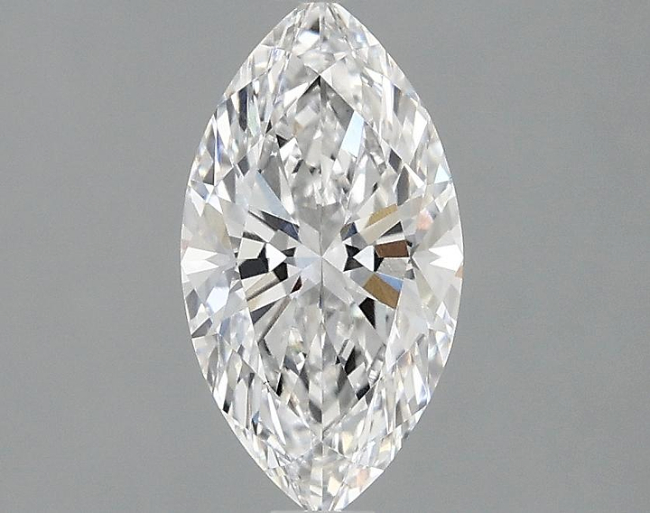 1.03 Carat Marquise Shaped Excellent Cut VVS2 IGI Certified Lab Grown Diamond