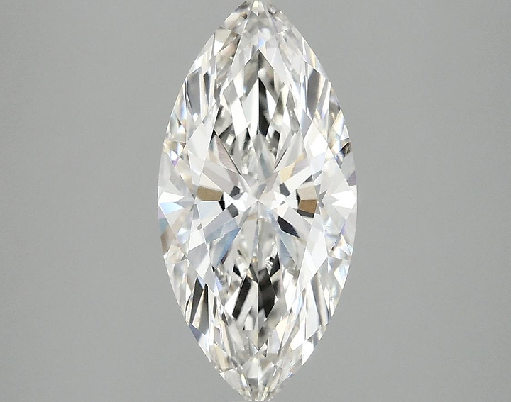 2.01 Carat Marquise Shaped Excellent Cut VVS2 IGI Certified Lab Grown Diamond