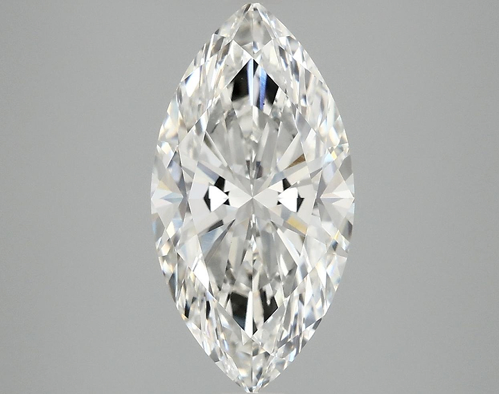 3.07 Carat Marquise Shaped Ideal Cut VS2 IGI Certified Lab Grown Diamond