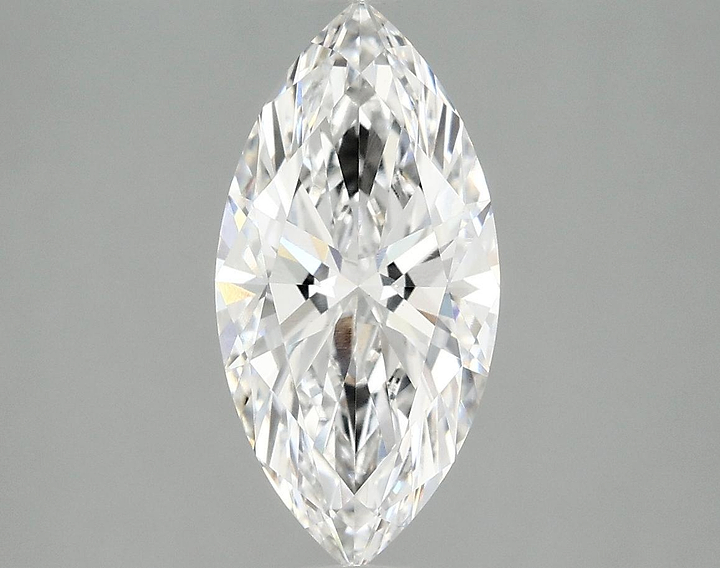 1.91 Carat Marquise Shaped Ideal Cut VVS2 IGI Certified Lab Grown Diamond