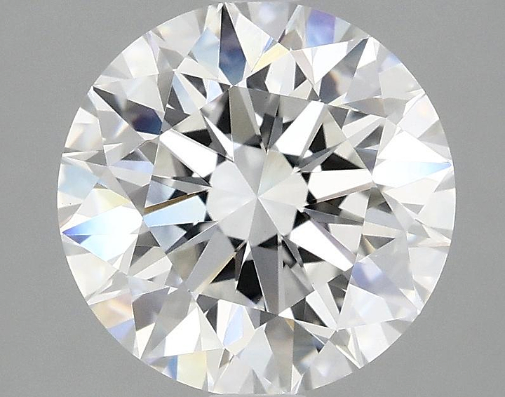 3.01 Carat Round Shaped Excellent Cut VVS2 IGI Certified Lab Grown Diamond