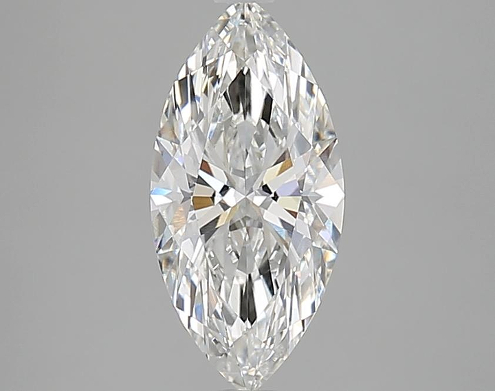 2.03 Carat Marquise Shaped Excellent Cut VVS2 IGI Certified Lab Grown Diamond