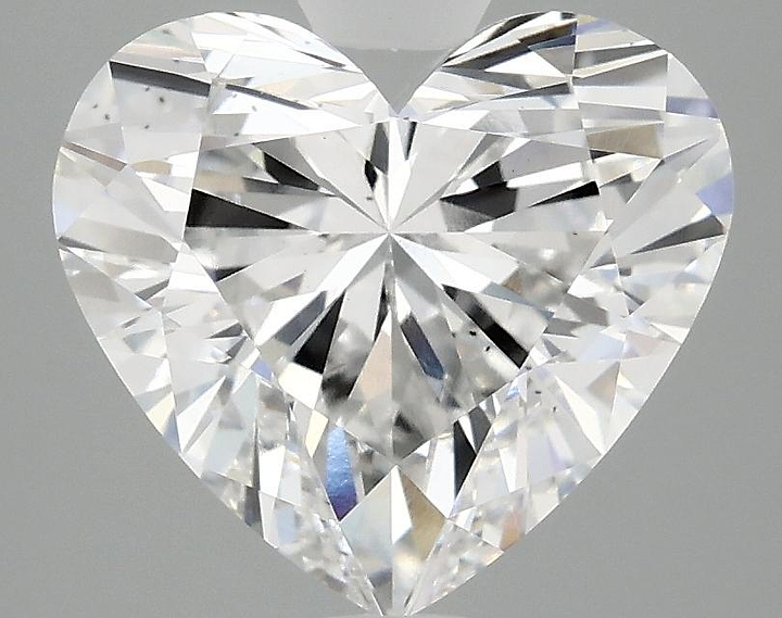 3.06 Carat Heart Shaped Ideal Cut VS2 IGI Certified Lab Grown Diamond