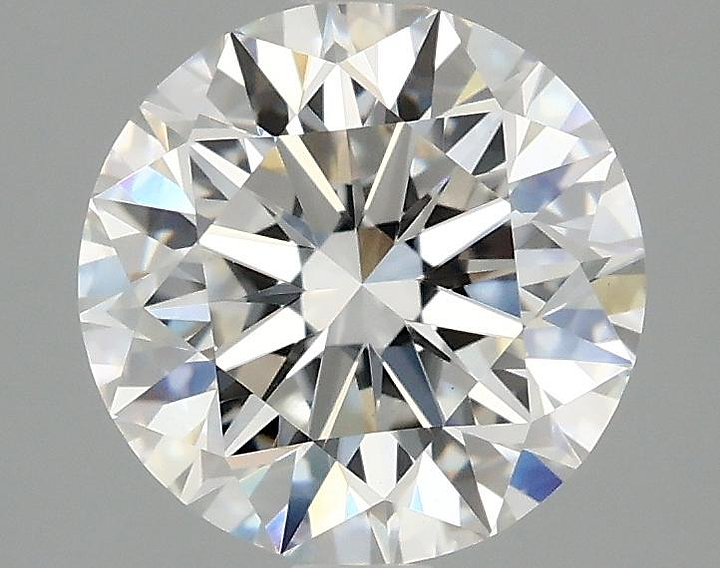 2.09 Carat Round Shaped Excellent Cut VVS2 IGI Certified Lab Grown Diamond