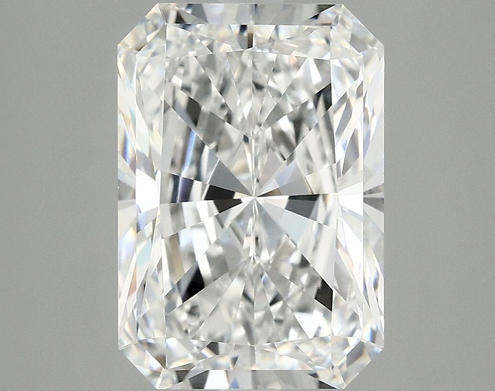 3.96 Carat Radiant Shaped Ideal Cut VVS2 IGI Certified Lab Grown Diamond
