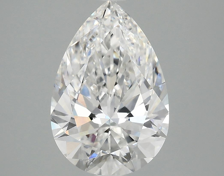 2.97 Carat Pear Shaped Excellent Cut VS1 IGI Certified Lab Grown Diamond