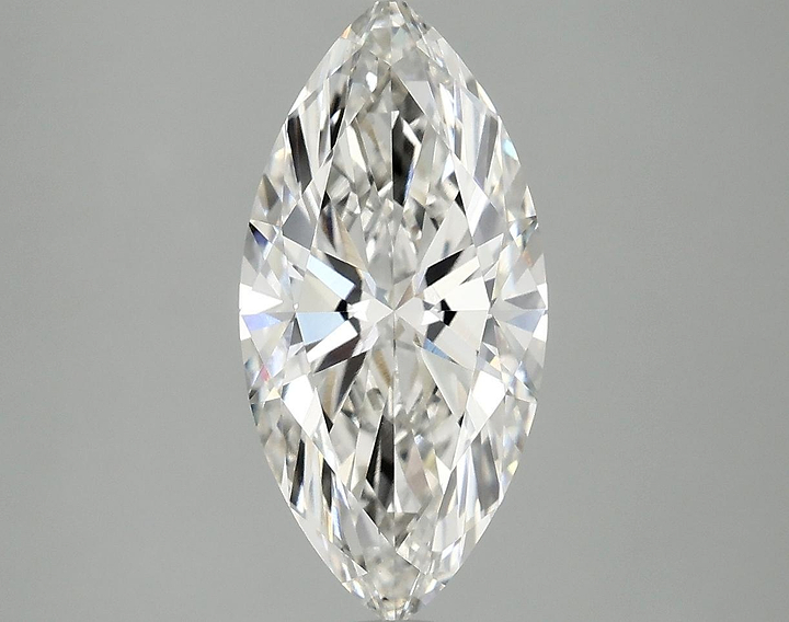 2.57 Carat Marquise Shaped Excellent Cut VS1 IGI Certified Lab Grown Diamond