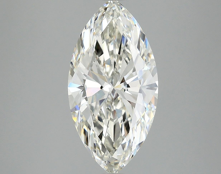 3.0 Carat Marquise Shaped Ideal Cut VVS2 IGI Certified Lab Grown Diamond