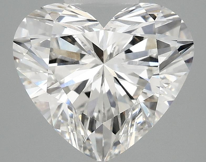 2.97 Carat Heart Shaped Ideal Cut VS2 IGI Certified Lab Grown Diamond