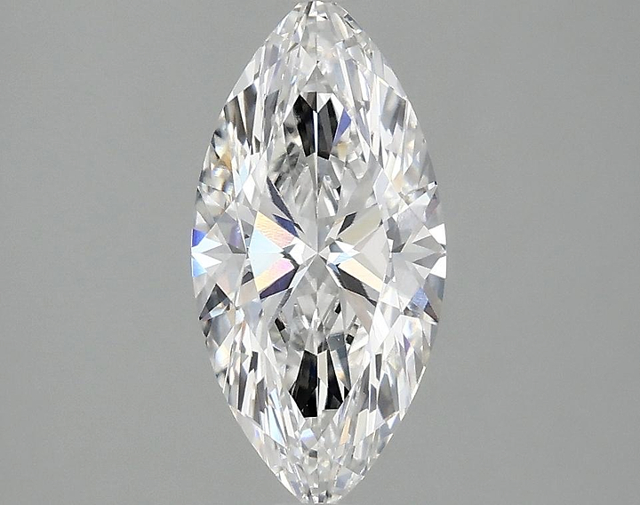 1.38 Carat Marquise Shaped Excellent Cut VVS2 IGI Certified Lab Grown Diamond