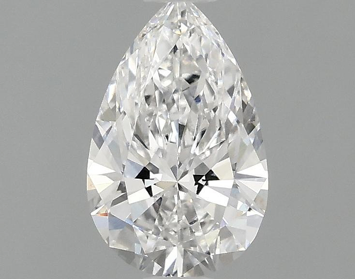 0.97 Carat Pear Shaped Ideal Cut VVS2 IGI Certified Lab Grown Diamond