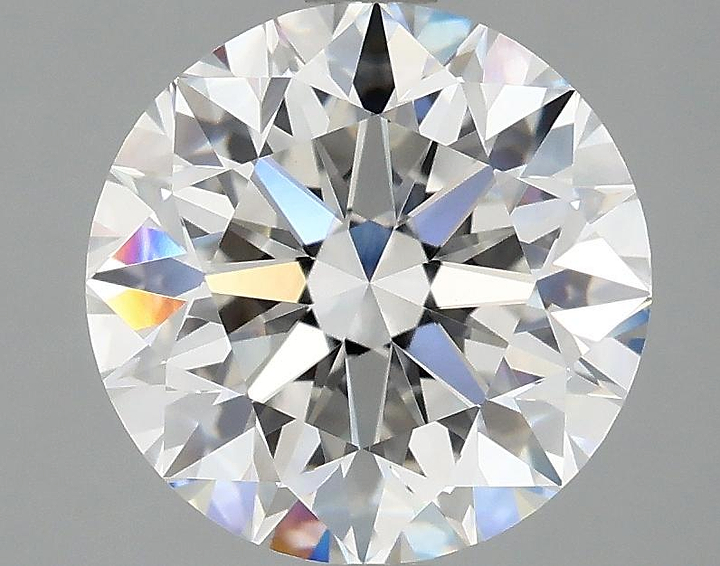 2.99 Carat Round Shaped Excellent Cut VVS2 IGI Certified Lab Grown Diamond