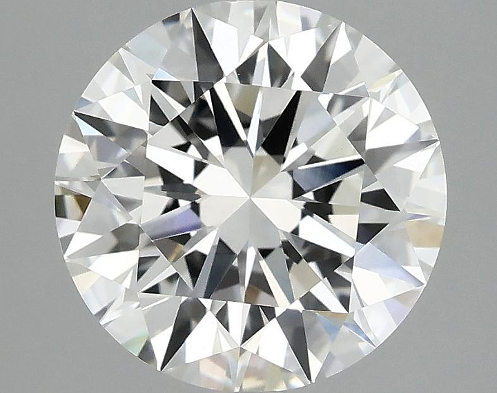 2.82 Carat Round Shaped Ideal Cut VVS2 IGI Certified Lab Grown Diamond