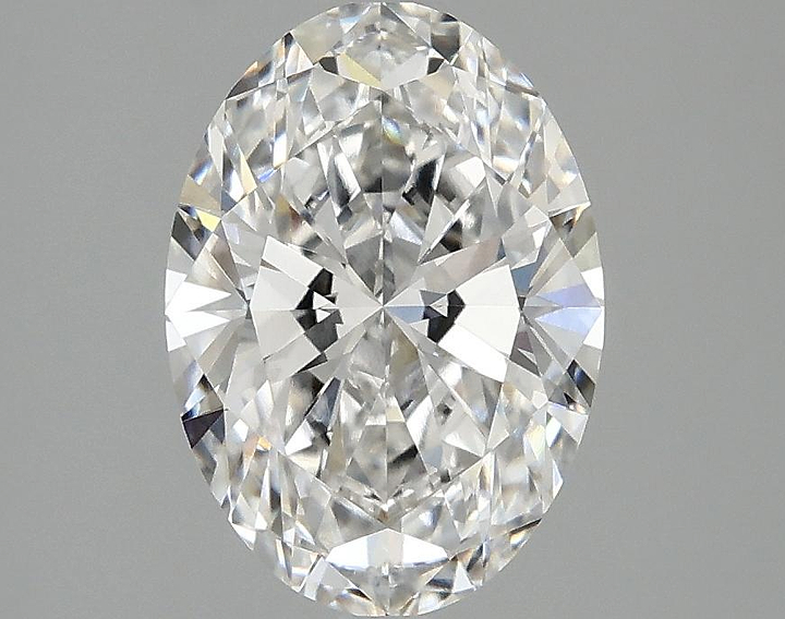 2.02 Carat Oval Shaped Ideal Cut VVS2 IGI Certified Lab Grown Diamond
