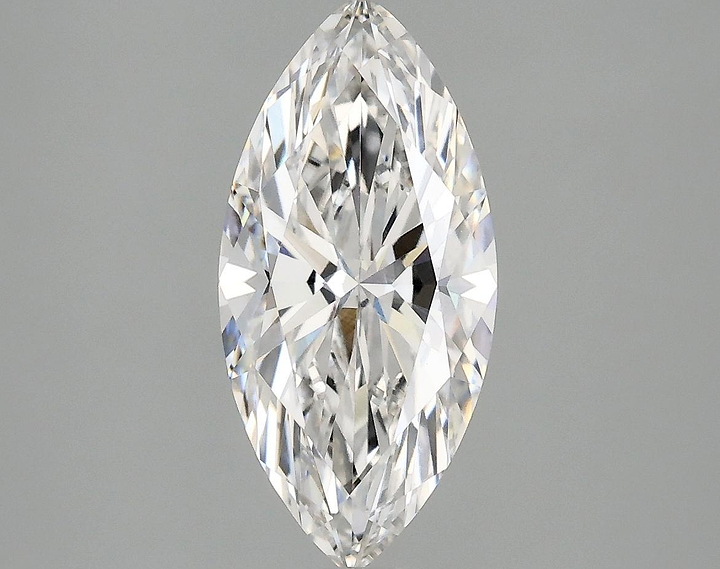 2.02 Carat Marquise Shaped Excellent Cut VVS2 IGI Certified Lab Grown Diamond