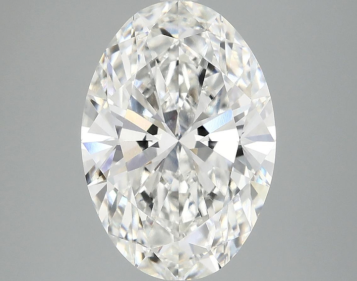 4.07 Carat Oval Shaped Ideal Cut VVS2 IGI Certified Lab Grown Diamond