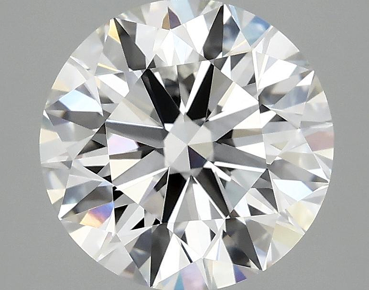 3.03 Carat Round Shaped Excellent Cut VVS2 IGI Certified Lab Grown Diamond