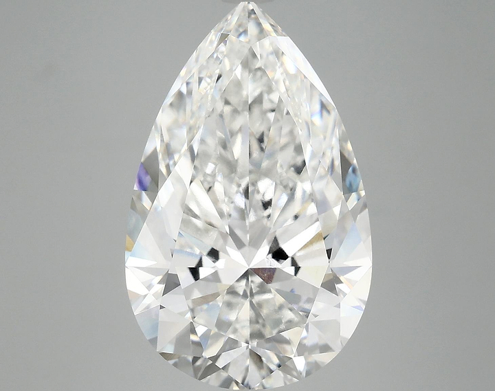 7.3 Carat Pear Shaped Ideal Cut VVS2 IGI Certified Lab Grown Diamond