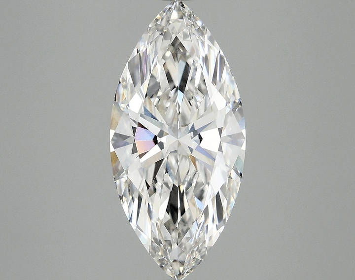 2.99 Carat Marquise Shaped Excellent Cut VVS2 IGI Certified Lab Grown Diamond