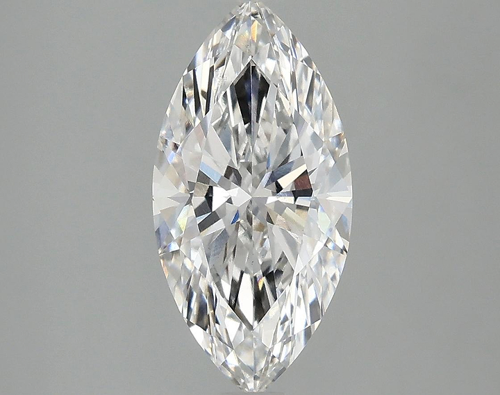 2.1 Carat Marquise Shaped Ideal Cut VS2 IGI Certified Lab Grown Diamond