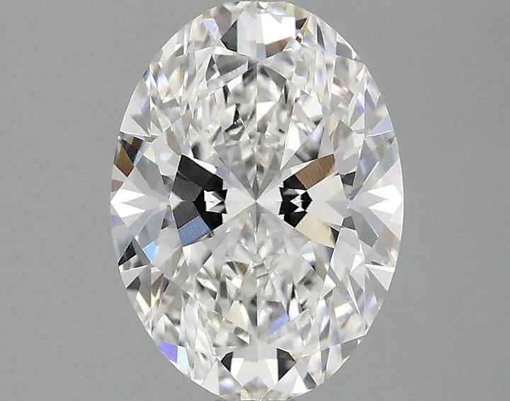 2.07 Carat Oval Shaped Ideal Cut VVS2 IGI Certified Lab Grown Diamond