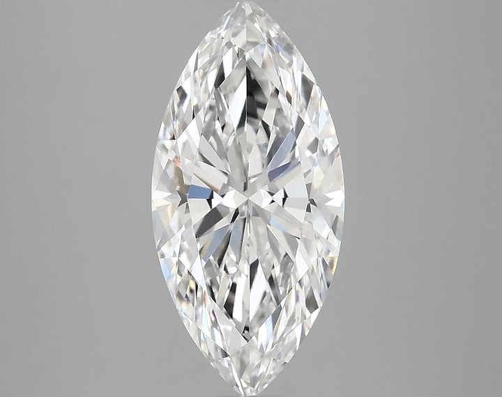 3.0 Carat Marquise Shaped Excellent Cut VVS2 IGI Certified Lab Grown Diamond