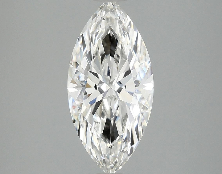 2.1 Carat Marquise Shaped Excellent Cut VVS2 IGI Certified Lab Grown Diamond