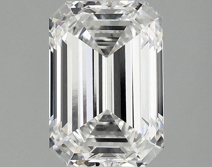 2.04 Carat Emerald Shaped Ideal Cut VVS2 IGI Certified Lab Grown Diamond