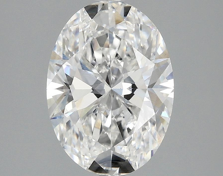 2.52 Carat Oval Shaped Ideal Cut VVS2 IGI Certified Lab Grown Diamond