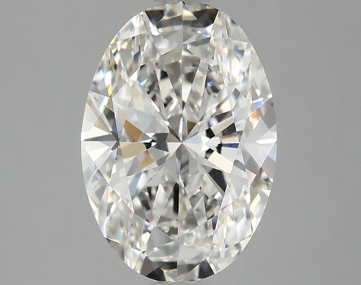 2.0 Carat Oval Shaped Ideal Cut VVS2 IGI Certified Lab Grown Diamond