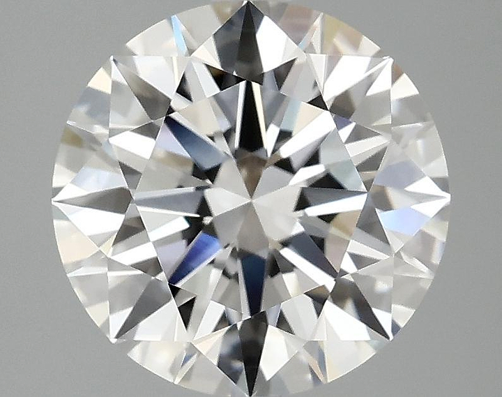 3.04 Carat Round Shaped Ideal Cut VVS2 IGI Certified Lab Grown Diamond