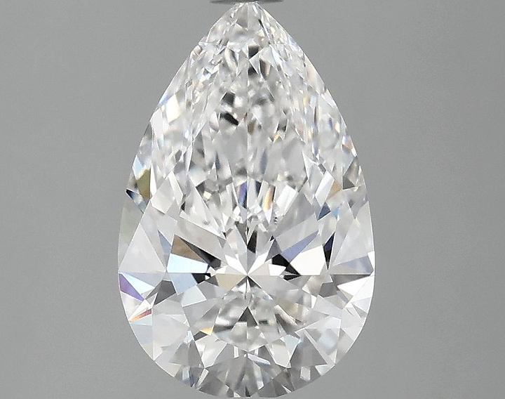 2.06 Carat Pear Shaped Ideal Cut VVS2 IGI Certified Lab Grown Diamond