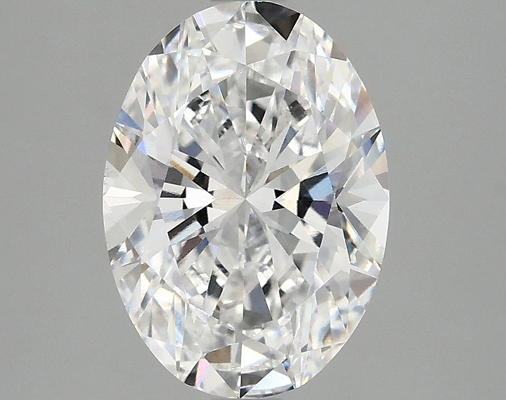 2.5 Carat Oval Shaped Ideal Cut VS1 IGI Certified Lab Grown Diamond