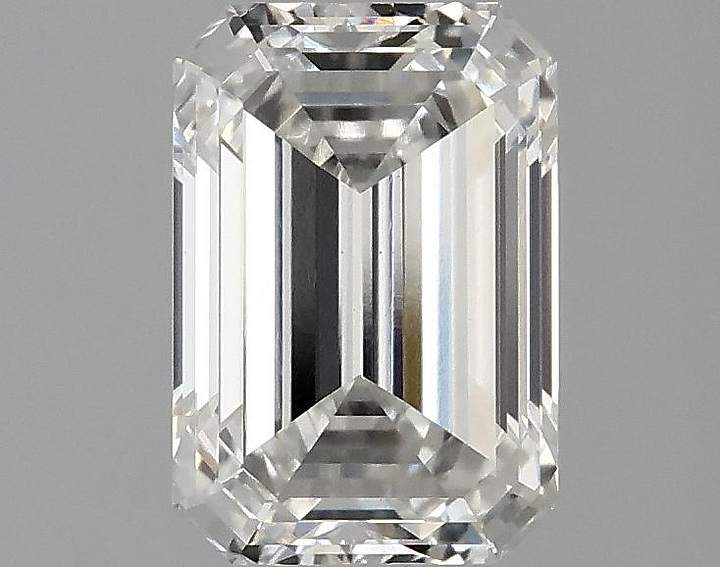 1.91 Carat Emerald Shaped Ideal Cut VVS2 IGI Certified Lab Grown Diamond