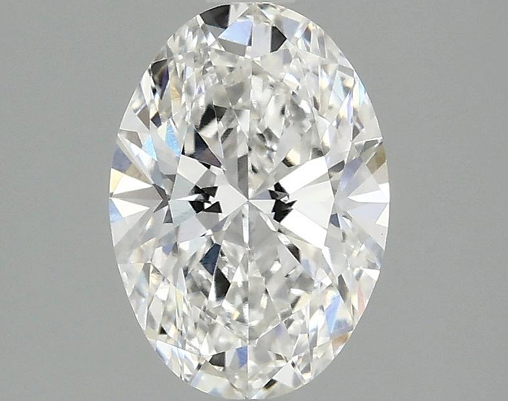 1.5 Carat Oval Shaped Ideal Cut VVS2 IGI Certified Lab Grown Diamond