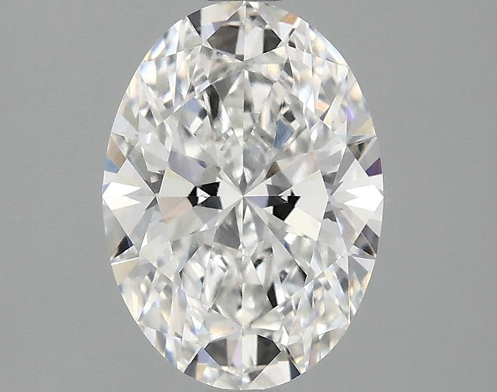 2.05 Carat Oval Shaped Ideal Cut VVS2 IGI Certified Lab Grown Diamond