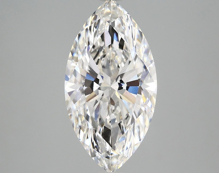3.09 Carat Marquise Shaped Excellent Cut VS2 IGI Certified Lab Grown Diamond