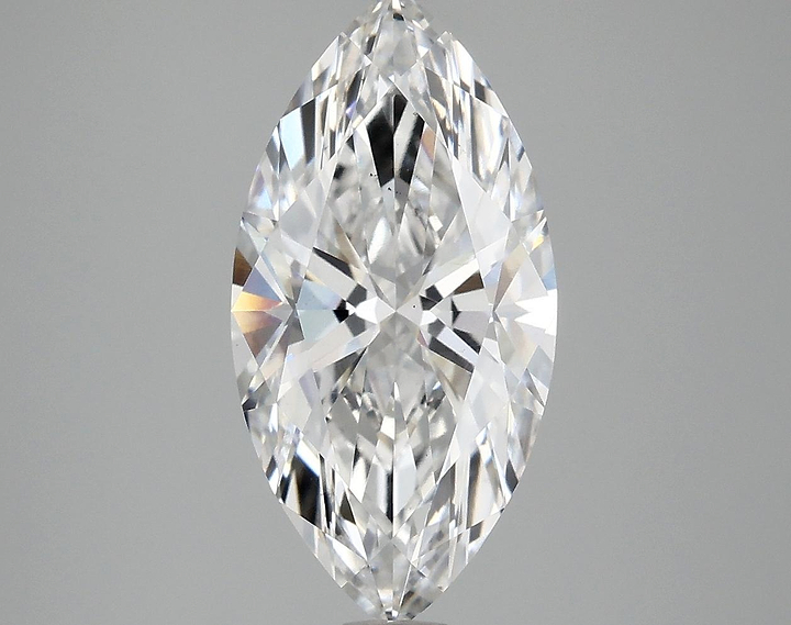 3.09 Carat Marquise Shaped Ideal Cut VS1 IGI Certified Lab Grown Diamond