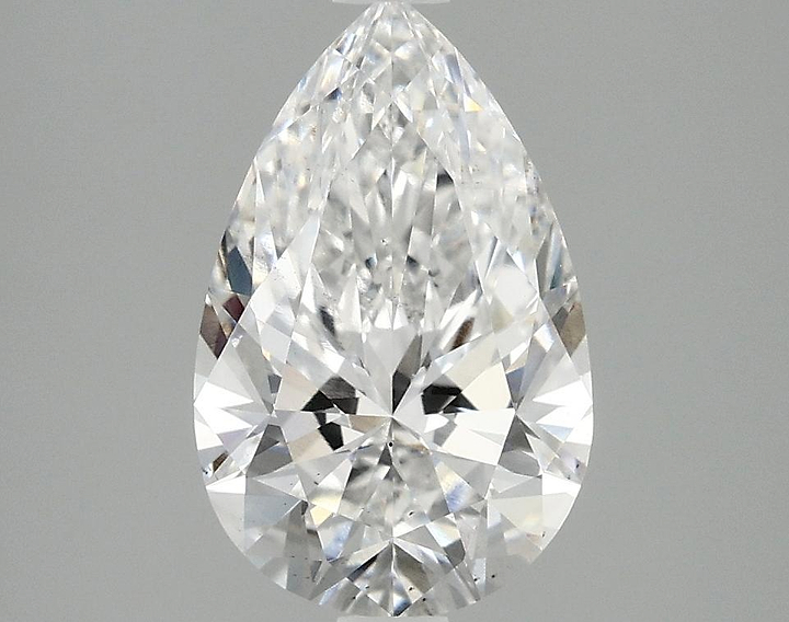 2.1 Carat Pear Shaped Ideal Cut VS2 IGI Certified Lab Grown Diamond